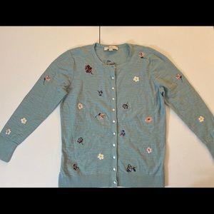 Women’s Small LOFT Floral Cardigan